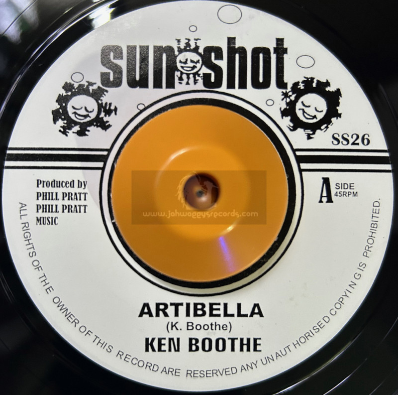 Sun Shot-7"-Artibella / Ken Boothe