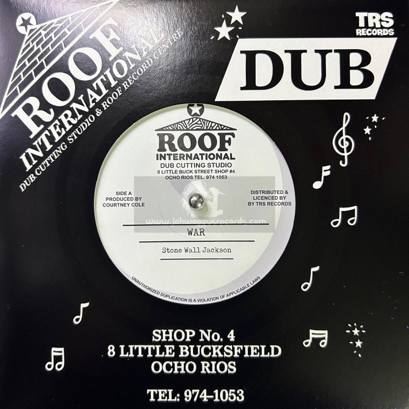 Roof International-7"-War / Stone Wall Jackson