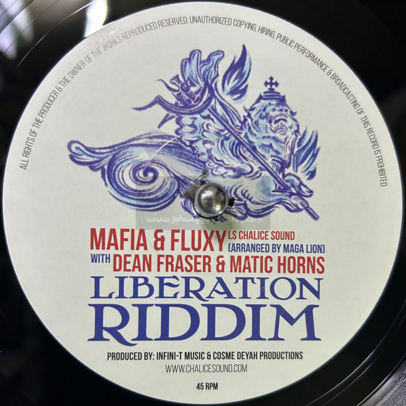 Infini-T Music-7"-Liberation / Dean Fraser, Henry Tenyue, Mafia And Fluxy, Chalice Sound