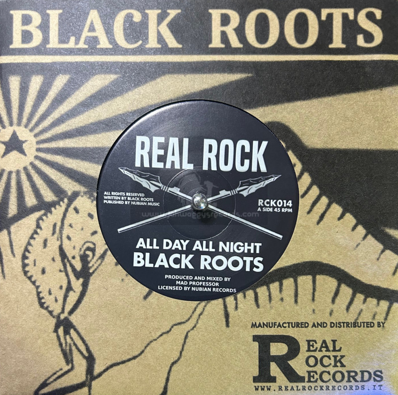 Real Rock-7"-All Day All Night / Black Roots + Pressure Dub / Mad Professor