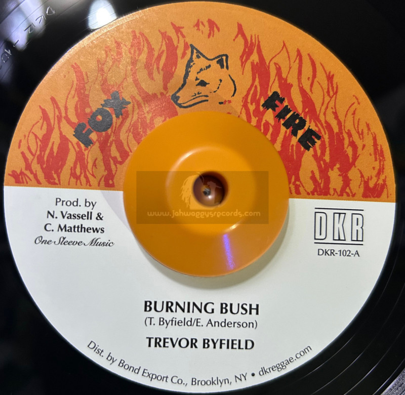 Fox Fire Records-7"-Burning Bush / Trevor Byfield