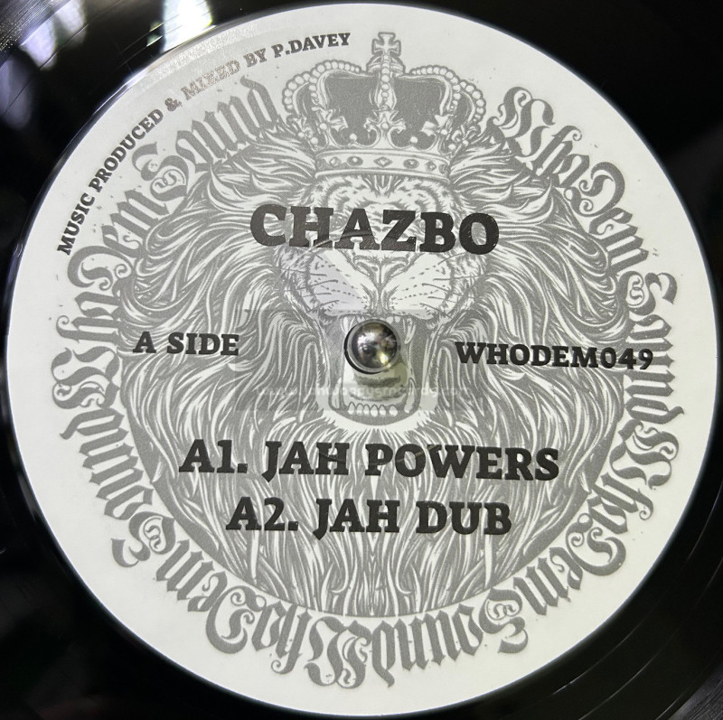 Whodemsound Records-12"-Jah Powers / Chazbo + Tears / Chazbo