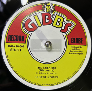 Joe Gibbs-10"-The Creator / George Nooks + Keep It Down / Ruddy Thomas