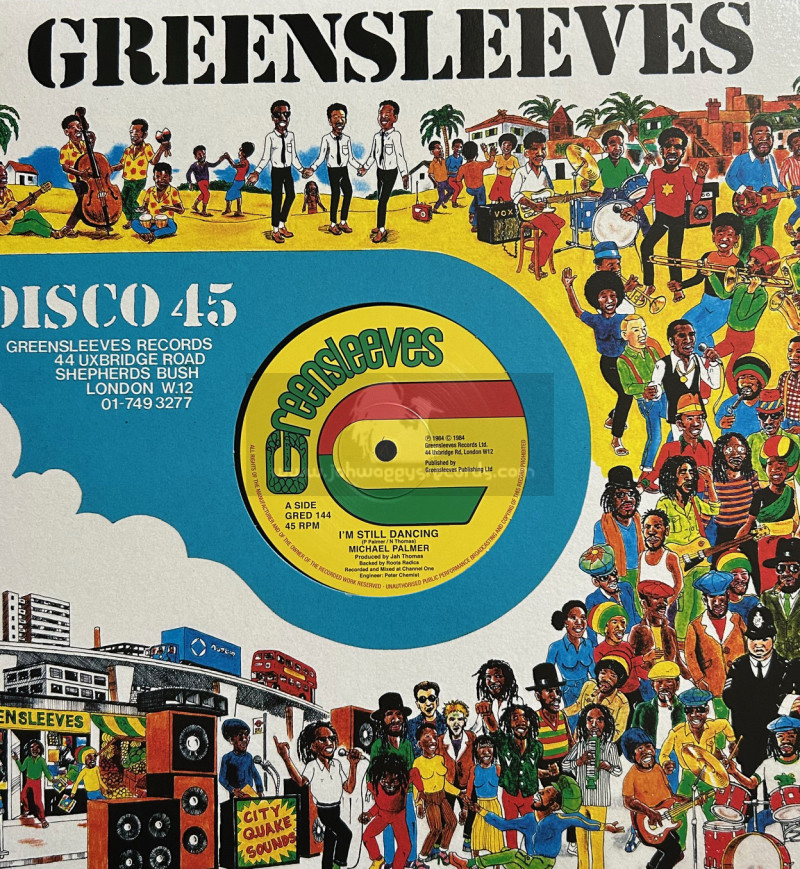 Greensleeves-12"-I'm Still Dancing / Michael Palmer + No War / Robert French.