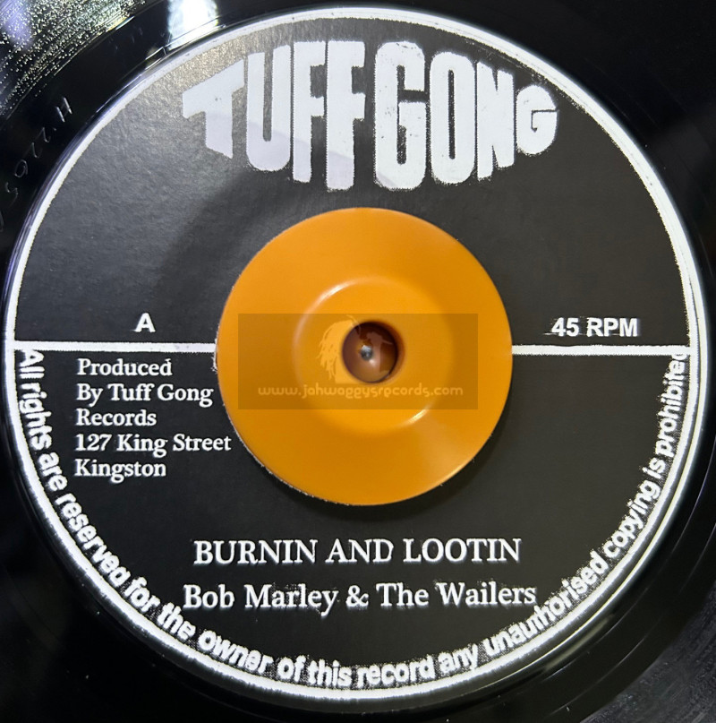 Tuff Gong-7"-Burnin And Lootin + Rataman Chant / Bob Marley & The Wailers