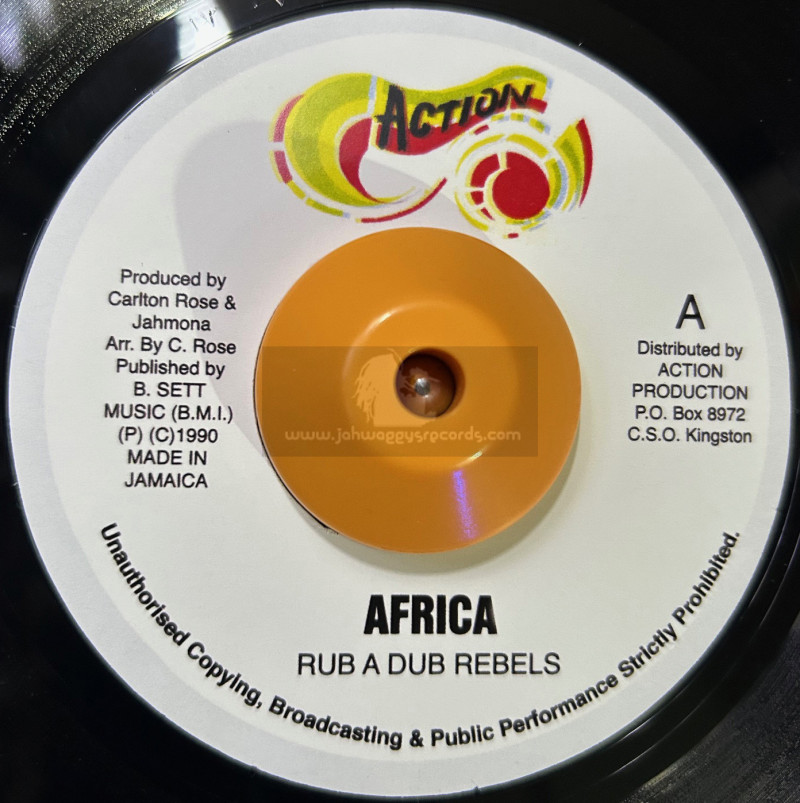 Action-7"-Africa / Rub A Dub Rebels