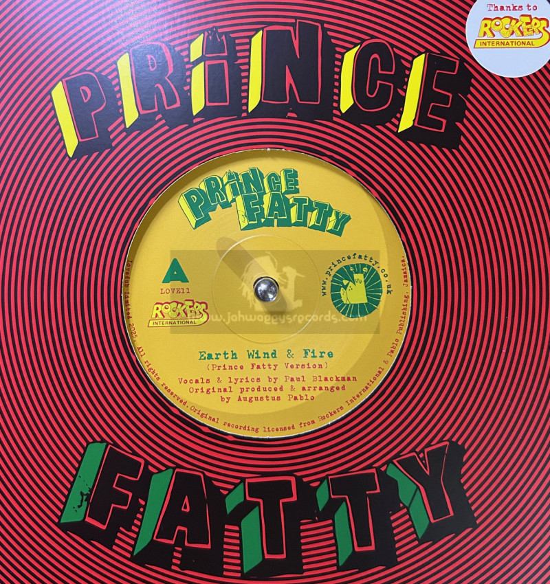 Lovedub Limited-7"-Earth Wind & Fire / Paul Blackman