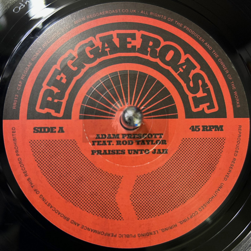 Reggae Roast-7"-Praises Unto Jah / Rod Taylor