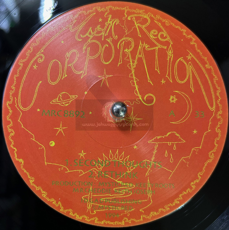 Mystic Red Corporation-10"-Second Thoughts / Mystic Red And Keety Roots