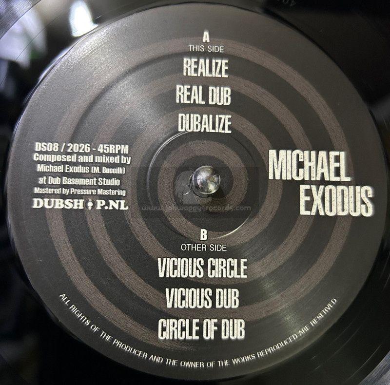 Dubshop.nl Records-12"-Realize / Michael Exodus + Vicious Circle / Michael Exodus