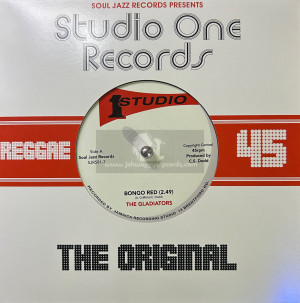 Studio 1-7"-Bongo Red / The Gladiators