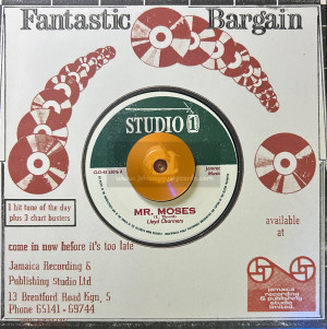 Studio 1-7"-Mr. Moses / Lloyd Charmers + Girls Like Dirt / The Lyrics