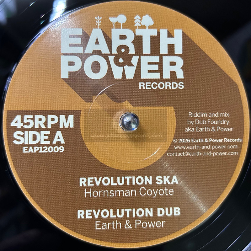 Earth And Power-12"-Revolution Ska / Hornsman Coyote
