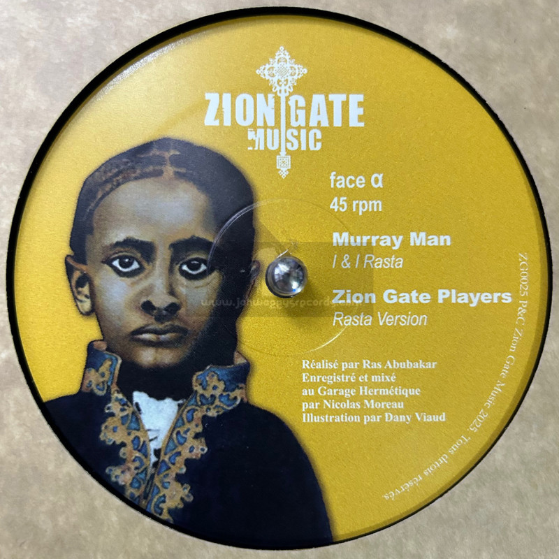 Zion Gate Music-12"-I And I Rasta / Murray Man + Rastafari / Far East