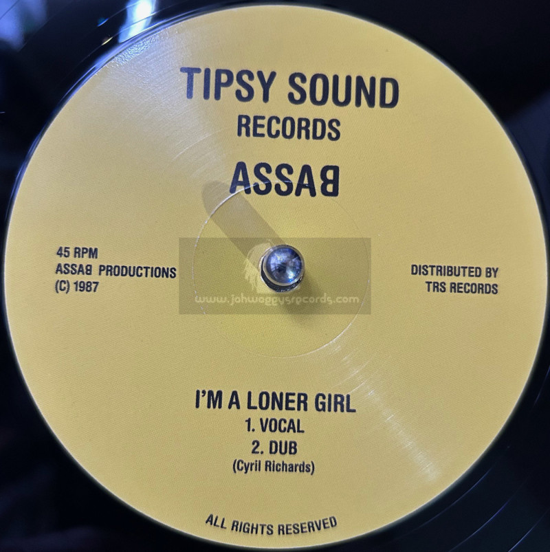 Tipsy Sound Records-12"-I'm A Loner Girl / Assab + If That Was You / Assab