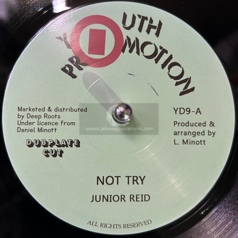 Youth Promotion-7"-Not Try / Junior Reid