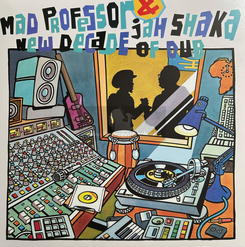 Ariwa-Lp-New Decade Of Dub / Mad Professor & Jah Shaka