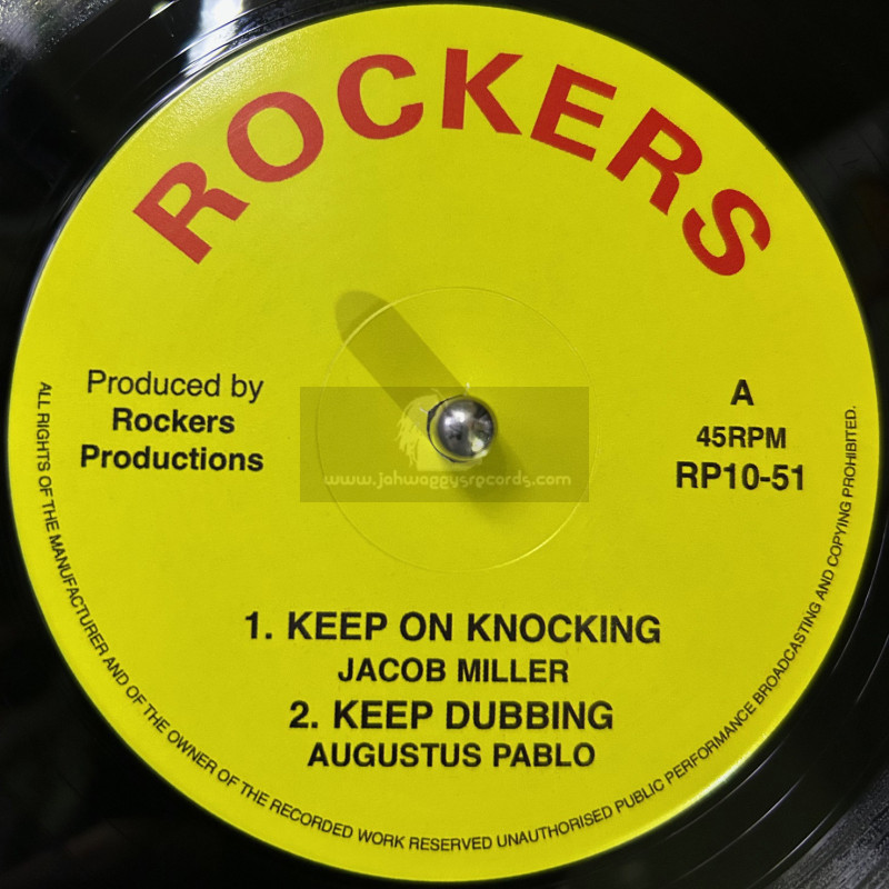 Rockers-10"-Keep On Knocking / Jacob Miller + Book Of Life / Hugh Mundell