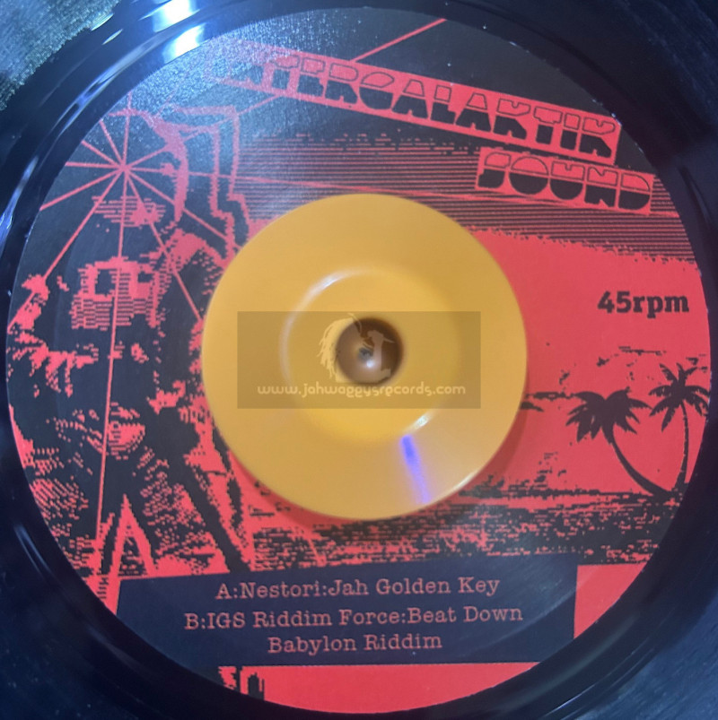 Intergalaktik Sound Records-7"-Jah Golden Key / Nestori