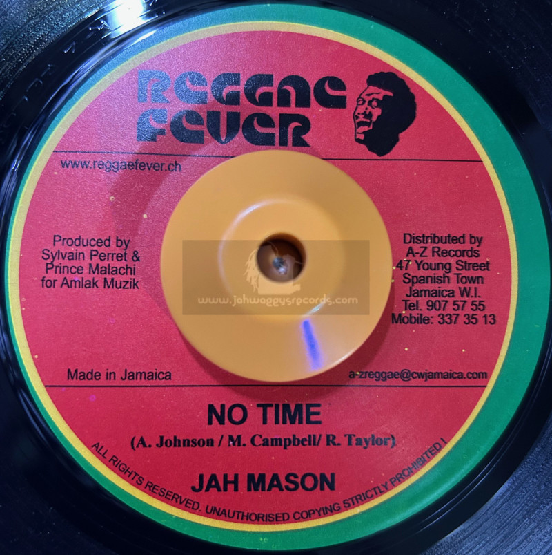 Reggae Fever-7"-No Time / Jah Mason