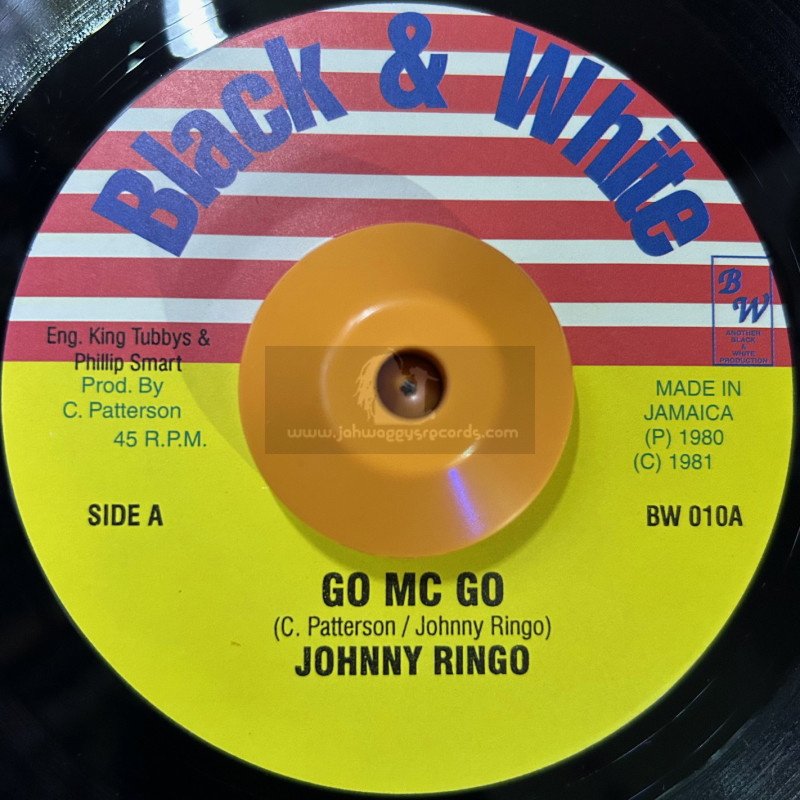 Black And White-7"-Go MC Go / Johnny Ringo