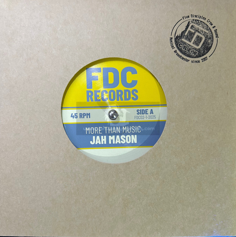 FDC Records-7"-More Than Music / Jah Mason + I See / Brush