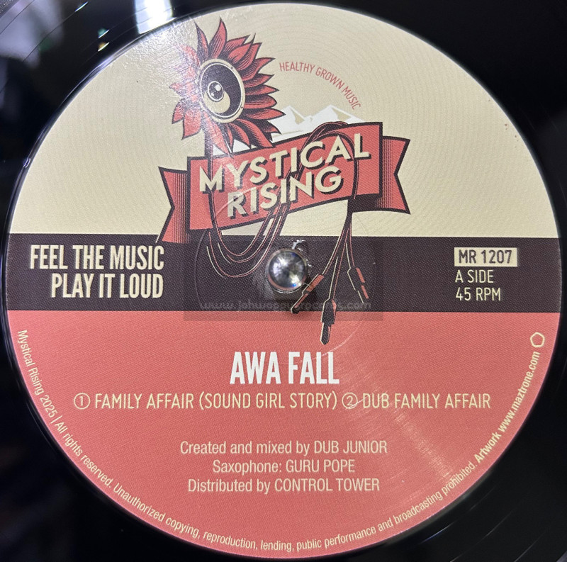 Mystical Rising-12"-Family Affair (Sound Girl Story) / Awa Fall