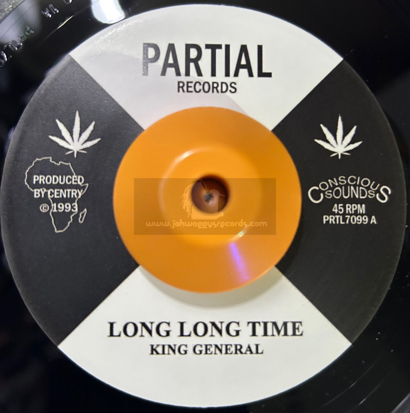Partial Records-7"-Long Long Time / King General + Long Dubplate Dub / Bush Chemists