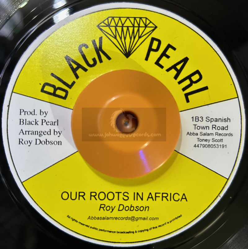 Black Pearl-7"-Our Roots In Africa / Roy Dobson