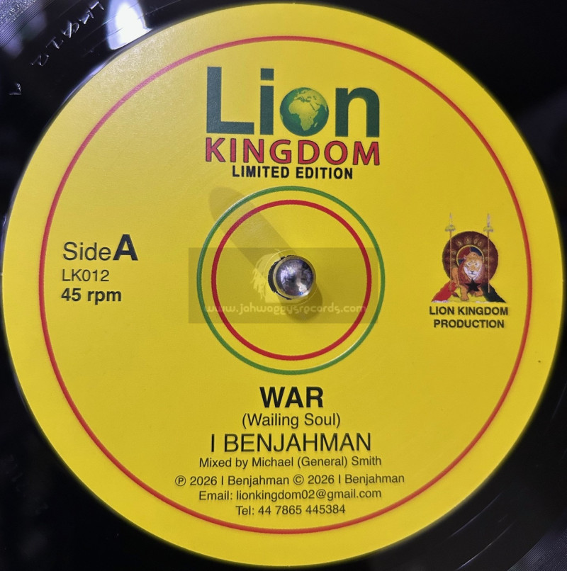 Lion-10"-War / Benjahman
