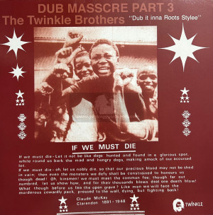 Twinkle Brothers-Lp-Dub It Inna Roots Style / Dub Massacre Part 3-The Twinkle Brothers