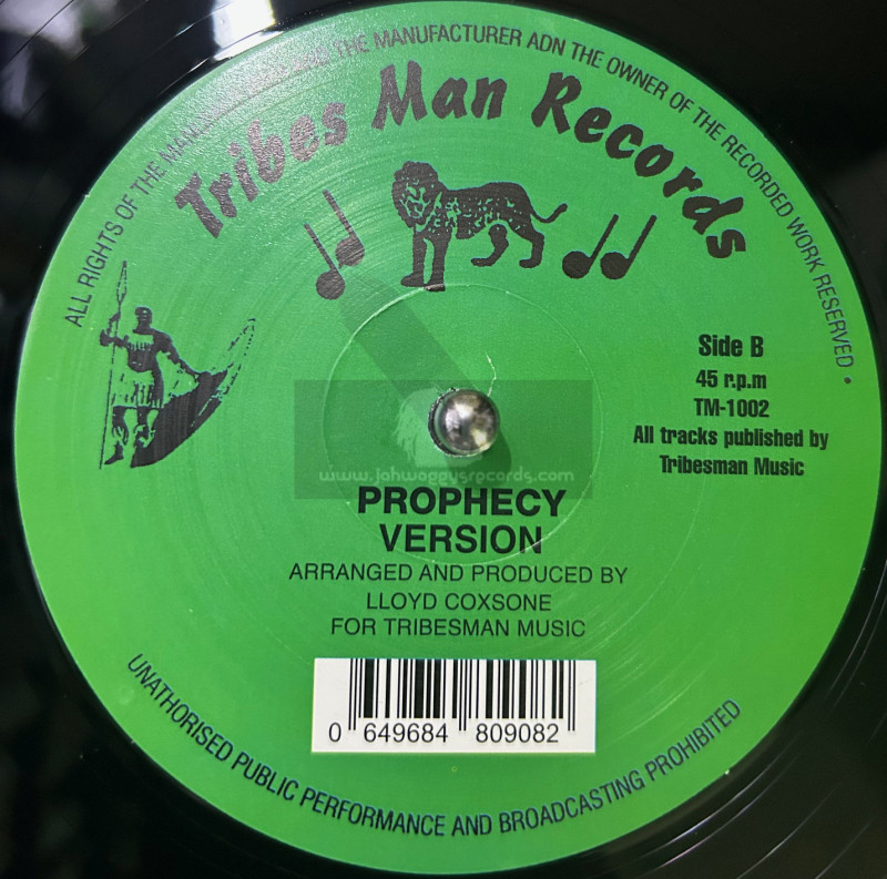 Tribes Man Records-12"- Prophecy / Fabian