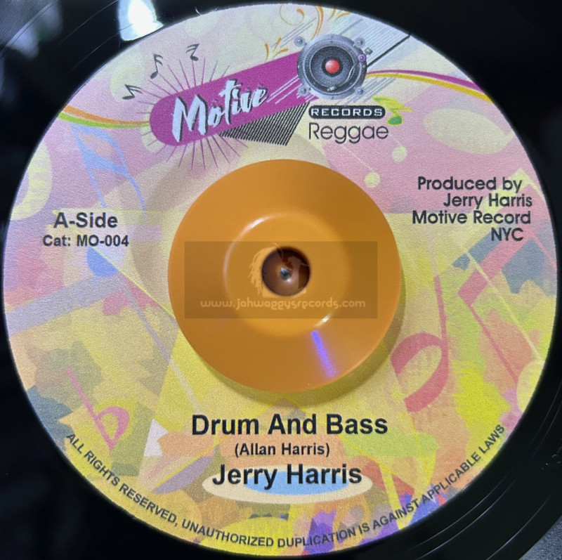 Motive-7"-Drum and Bass / Jerry Harris