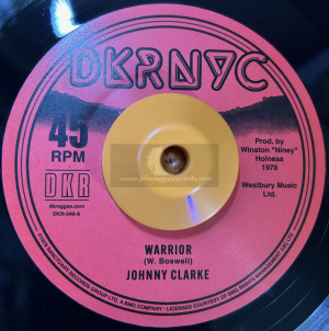 DKR-7"-Warrior / Johnny Clarke + Whip Them Jah Jah/ Ranking Trevor