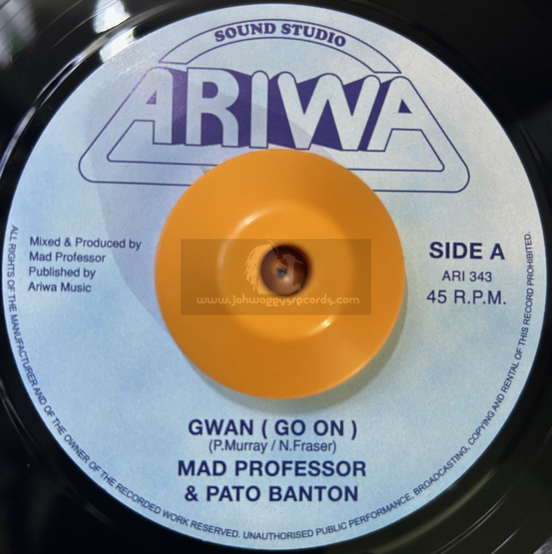 Ariwa-7"-Gwan / Mad Professor & Pato Banton