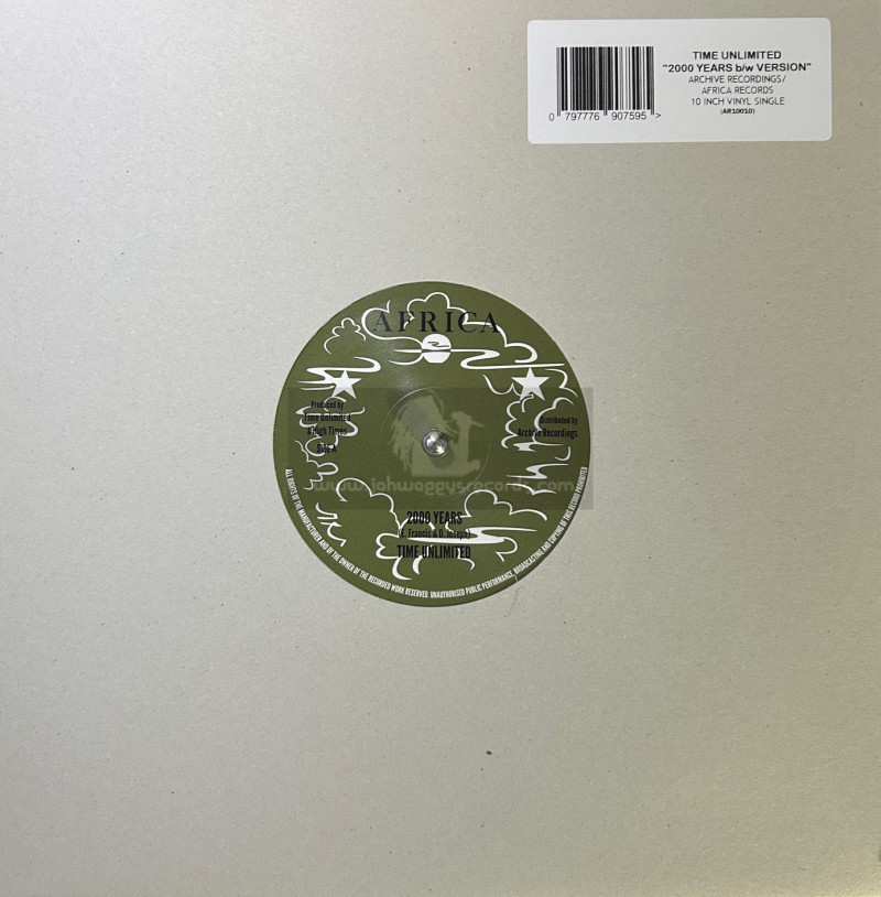 Africa-10"-2000 Years / Time Unlimited
