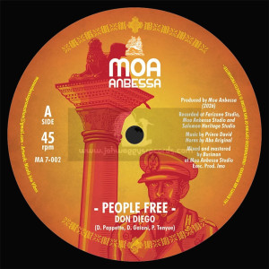 Moa Anbessa-7"-People Free / Don Diego