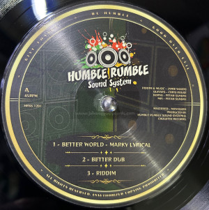 Humble Rumble-12"-Better World / Marky Lyrical