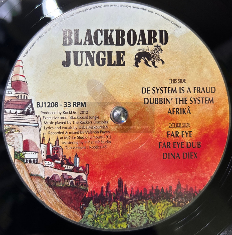 Blackboard Jungle-12"-Far Eye / The Rockers Disciples & Daba Makourejah