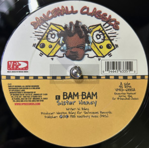 VP Records-12"-Bam Bam / Sister Nancy