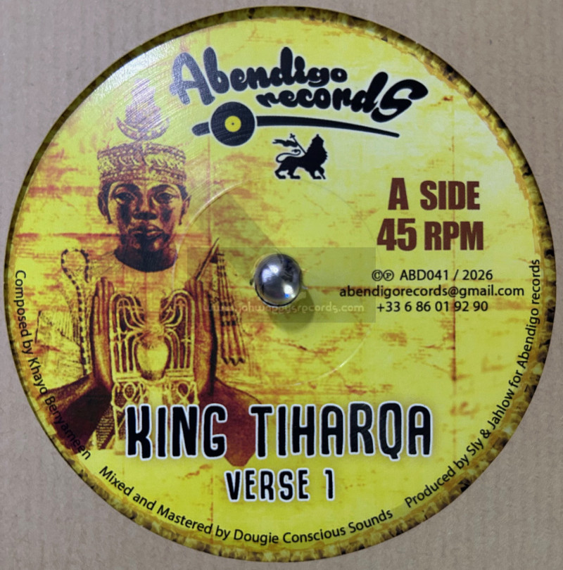 Abendigo Records-7"-King Tiharqa / Khayo Benyahmeen Meets Dougie Conscious