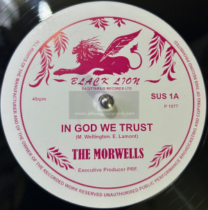 Black Lion-12"-In God We Trust / The Morwells + Wonderfull World / Mike Brooks