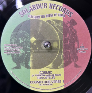 SOLARDUB RECORDS-10"-COSMIC / TENA STELIN + JAH CREATOR / TAD HUNTER