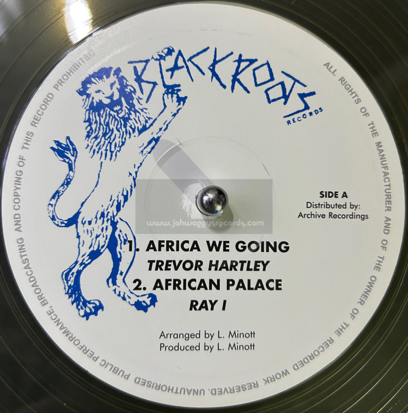 Black Roots Records-10"-Africa We Are Going / Trevor Hartley