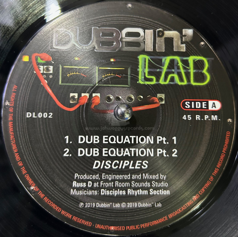 Dubbin Lab-10"-Dub Equation / Disciples