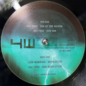 4Weed Records-12"-Son Of The Father / Jah Free + Revolution / Lion Warriah