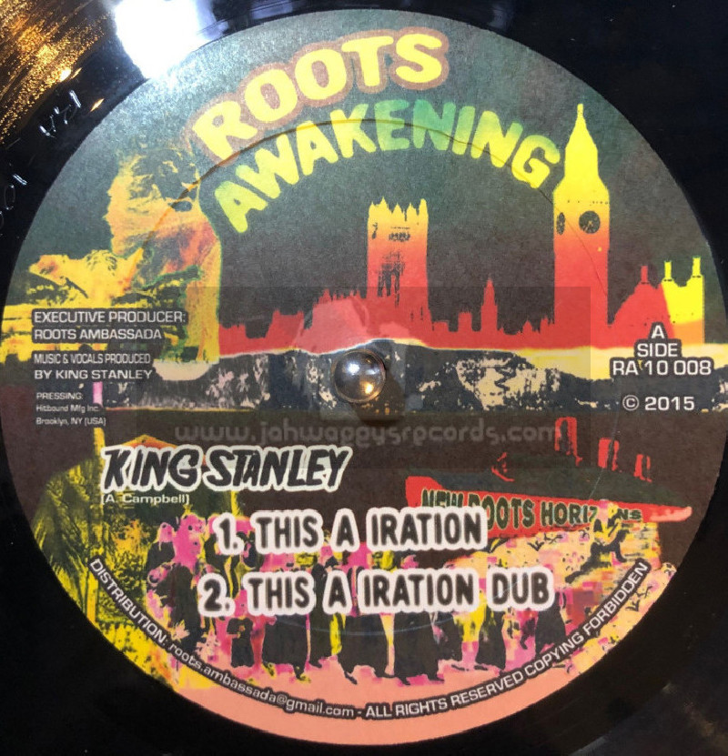 Roots Awakening-10"-This A Iration + Slave Master / King Stanley