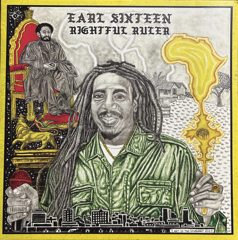 Before Zero Records-Lp-Rightful Ruler / Earl Sixteen