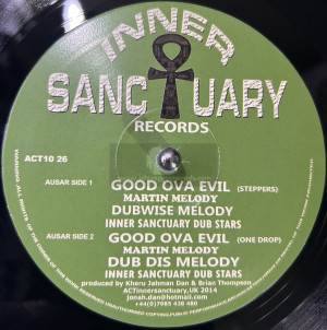 Inner Santuary Records-10"-Good Over Evil / Martin Melody