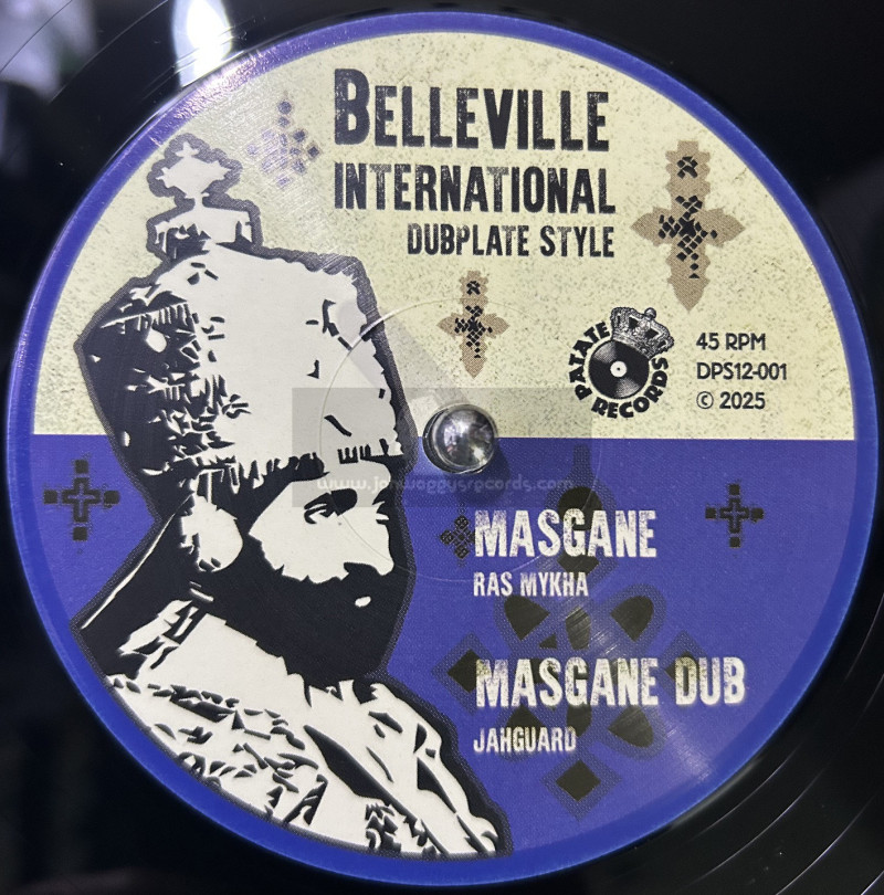 BELLVILLE INTERNATIONAL-10"-MASGANE / Ras Myhka + WARRIAH / Jahguard